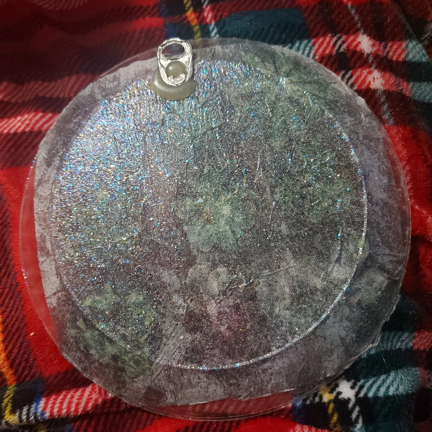 Resin Coaster with Succulent Design - photo 3