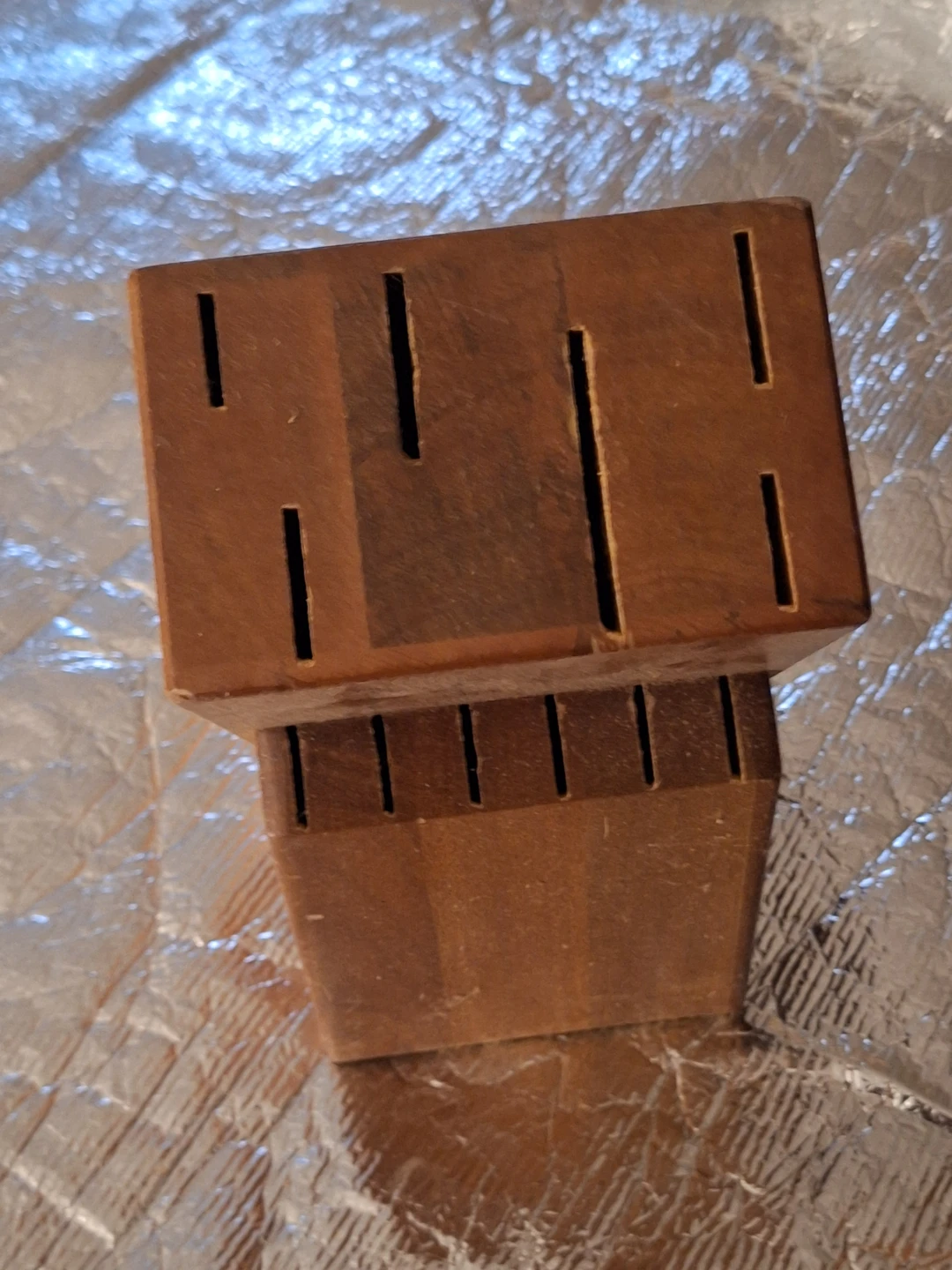 Wooden Knife Block Holder