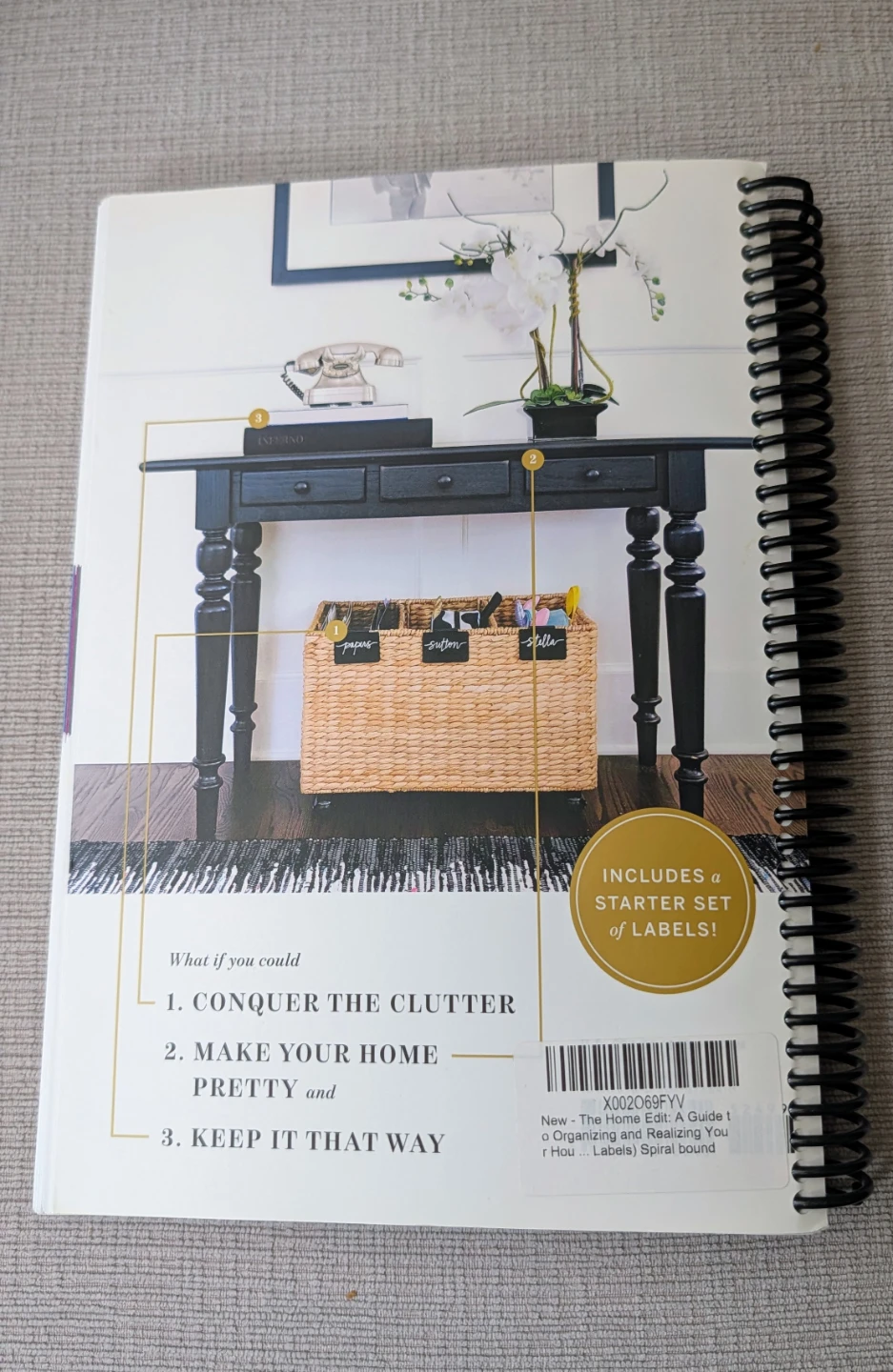 Brand New The Home Edit A Guide to Organizing Book - photo 2