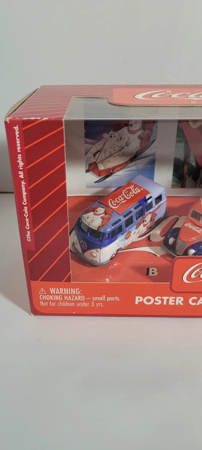 Coca-Cola Poster Car Collection Die-Cast Set - photo 2