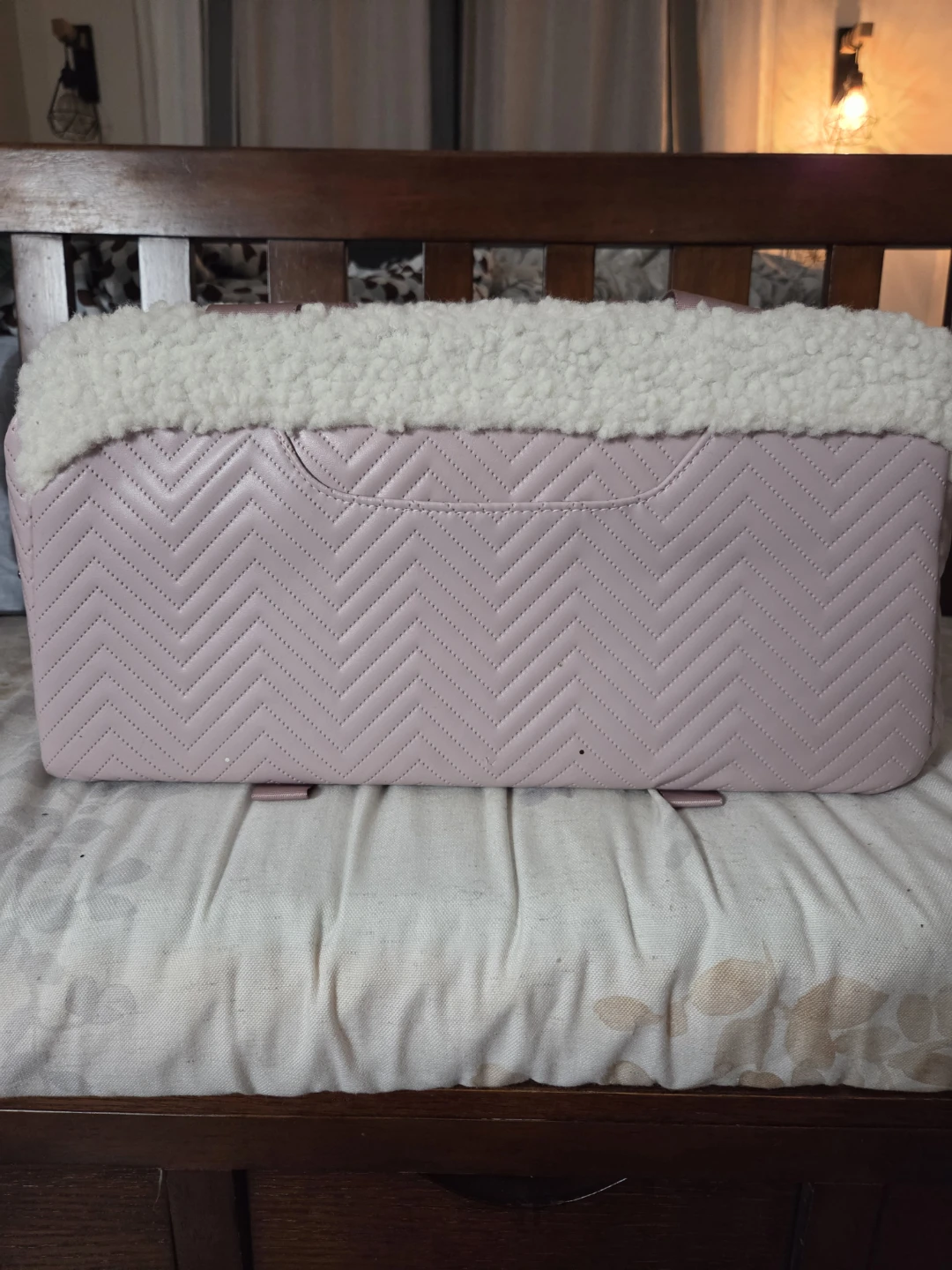 PETSFIT Pink Chevron Pet Carrier Bag - photo 4