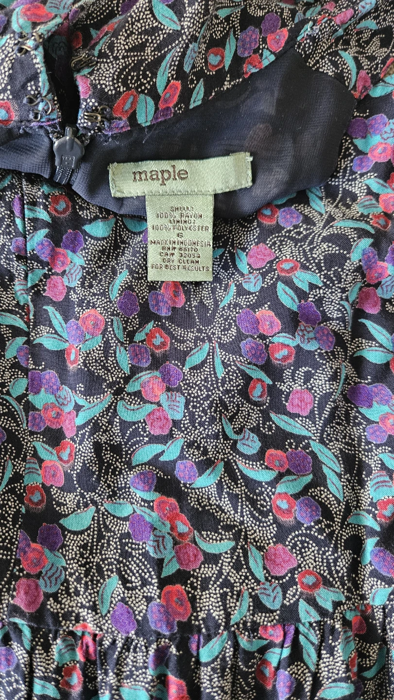 Maple Floral Print Dress - photo 3