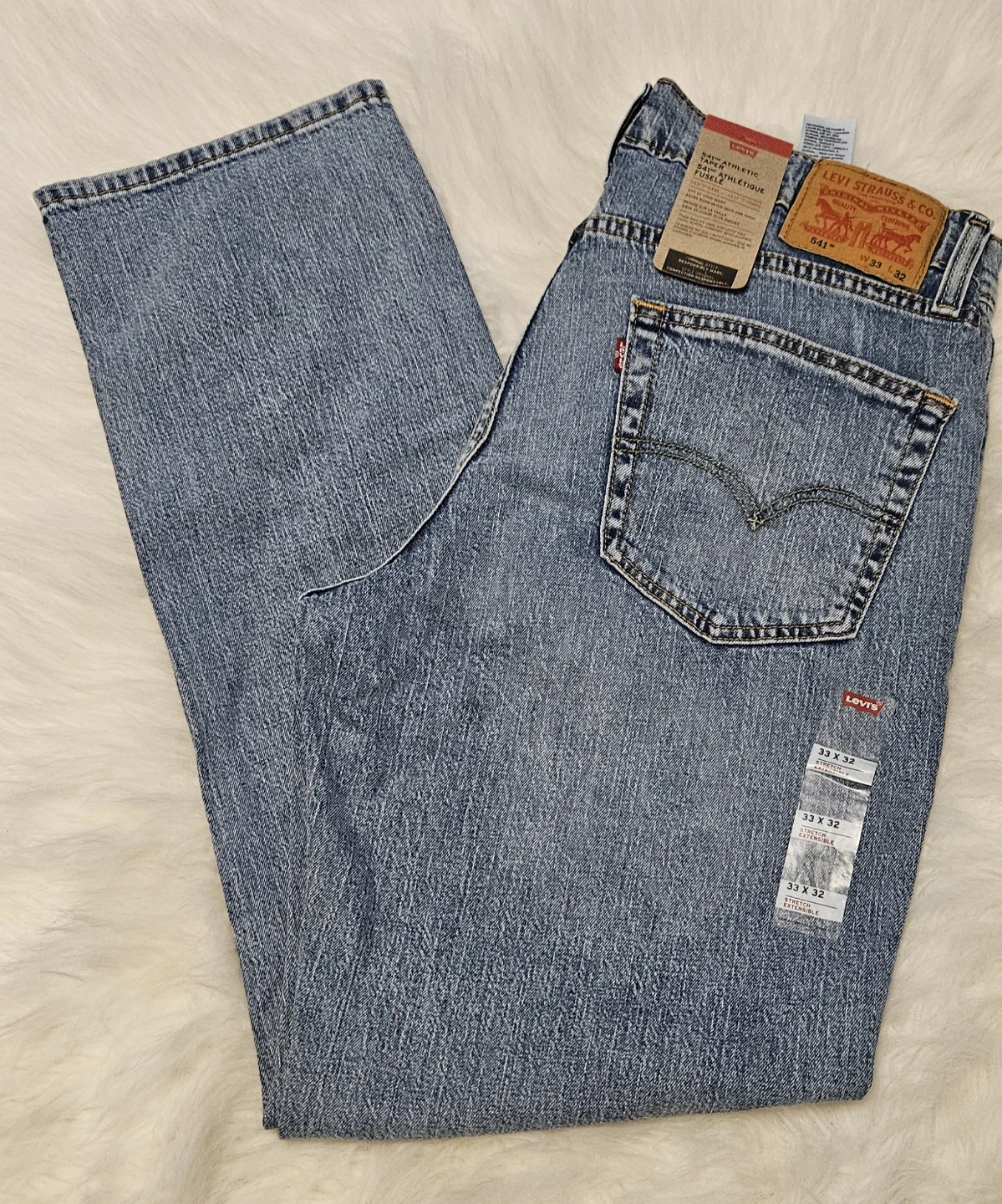 Levi's 541 Athletic Fit Stretch Jeans 33x32
