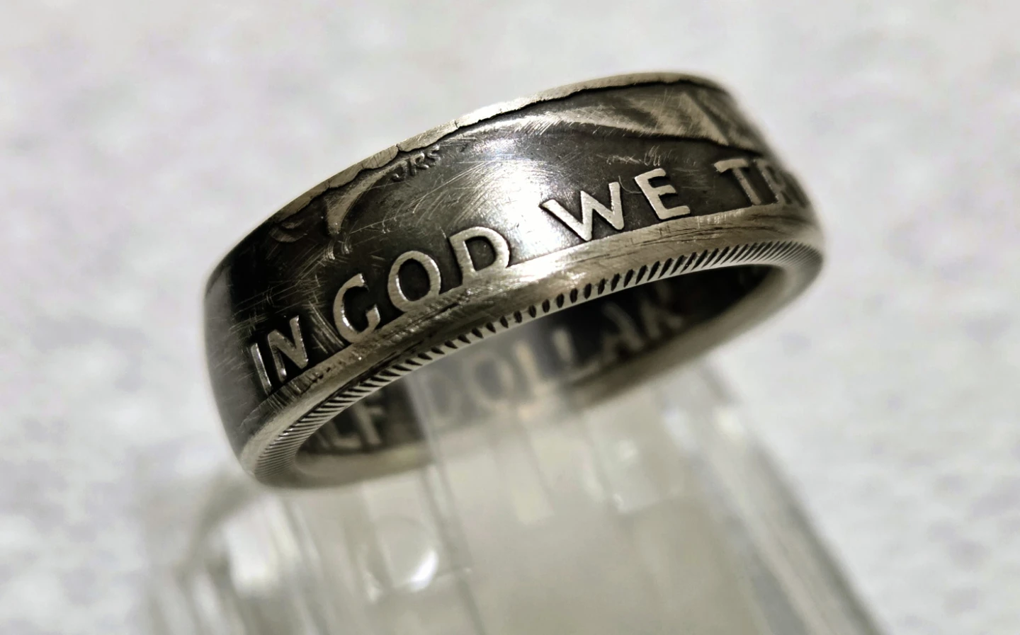 Custom Made Silver Coin Rings - photo 3