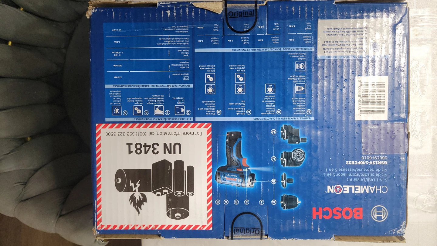 Bosch 12V Max Chameleon Drill/Driver Kit with Case - photo 2