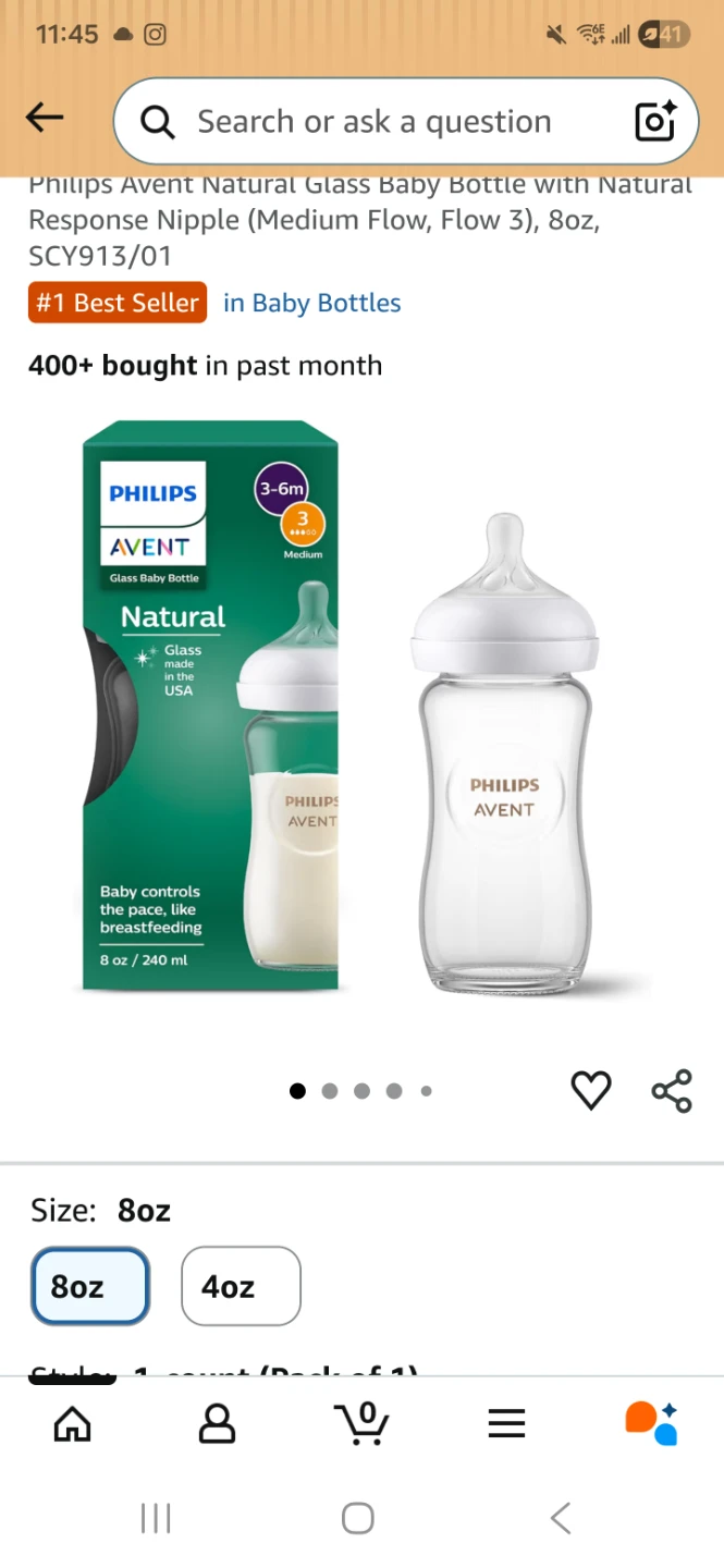Philips Avent Baby Bottles ( 15) Bundle with Drying Rack