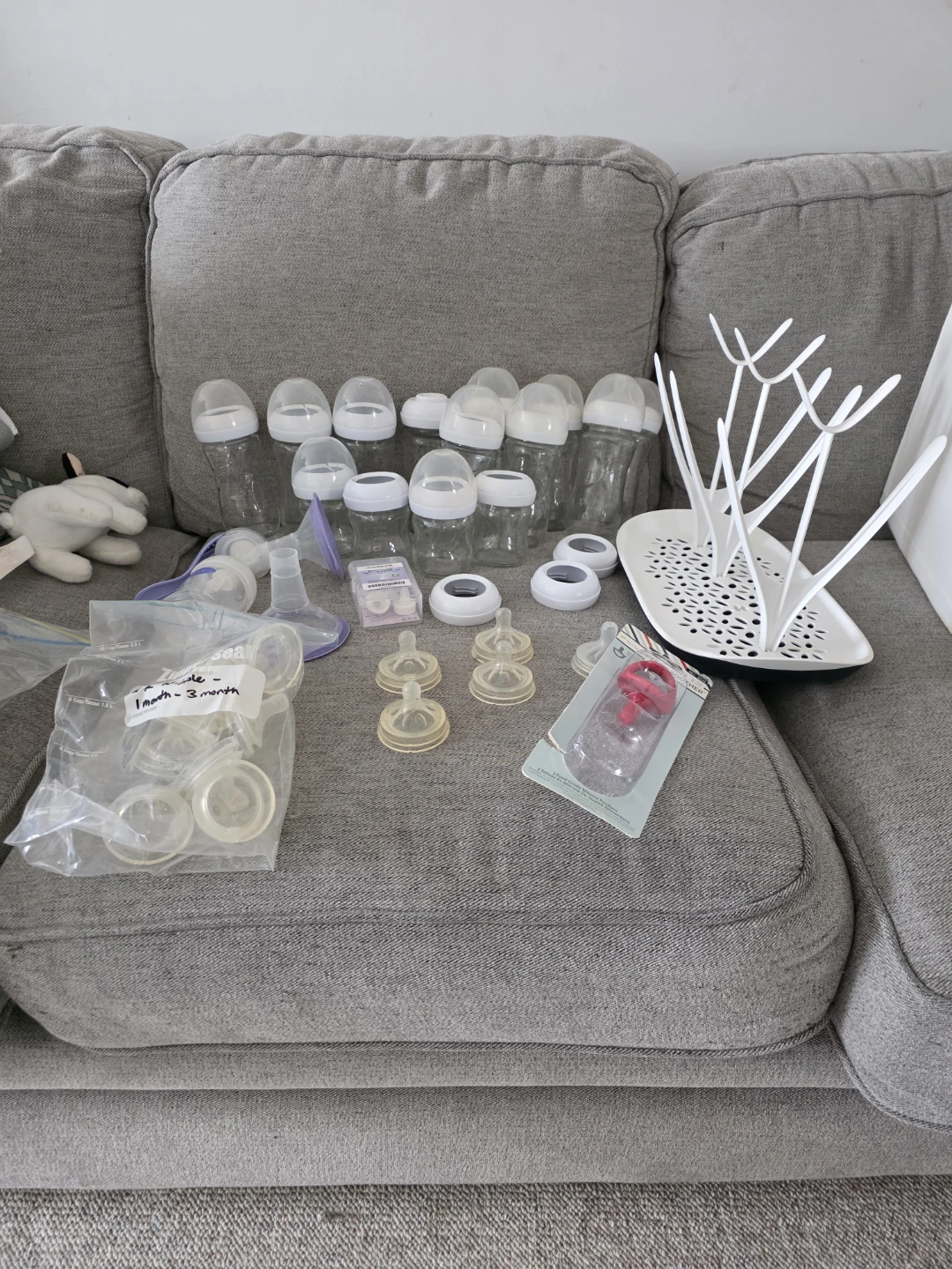 Philips Avent Baby Bottles ( 15) Bundle with Drying Rack - photo 2