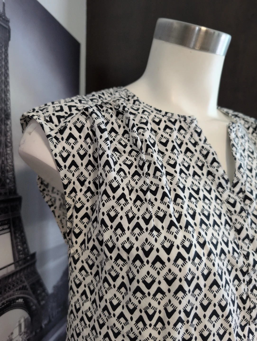 ORIGINAL Top - S/P - Black & White Pattern - photo 2