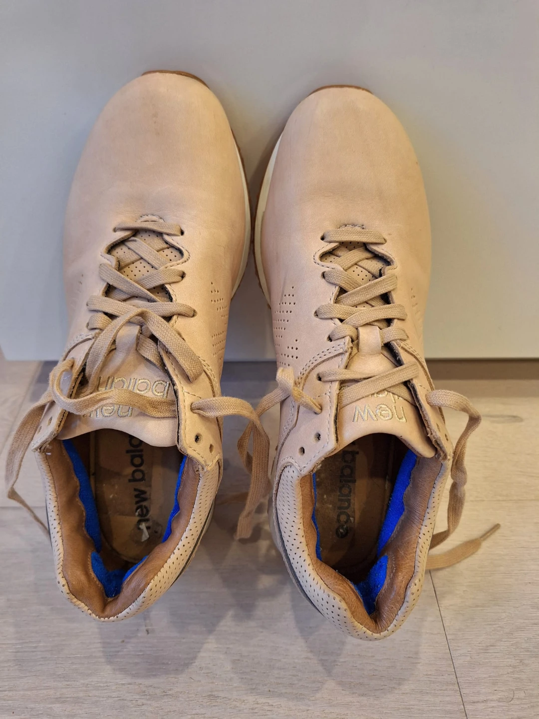 NEW BALANCE Leather Sneakers Shoes - photo 2