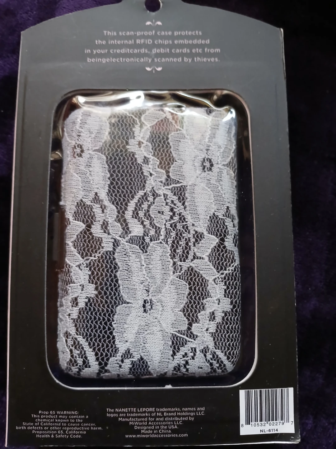 Nanette Lepore Aluminum RFID Blocking Wallet