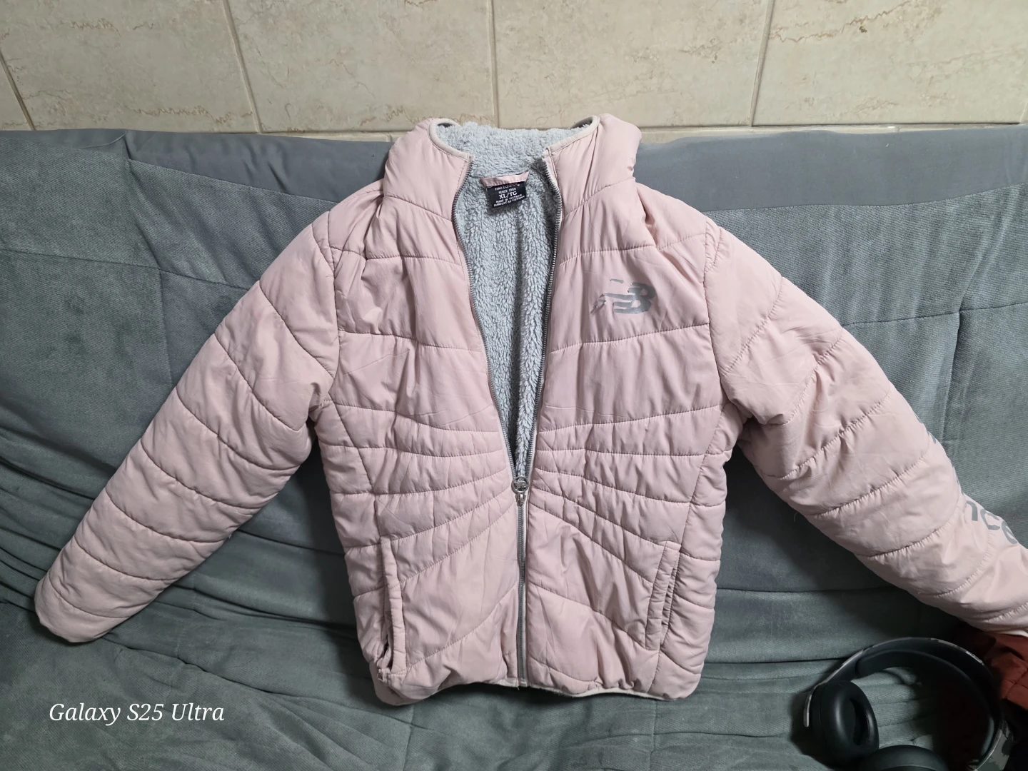 New Balance Puffer Jacket XL/TG Pink