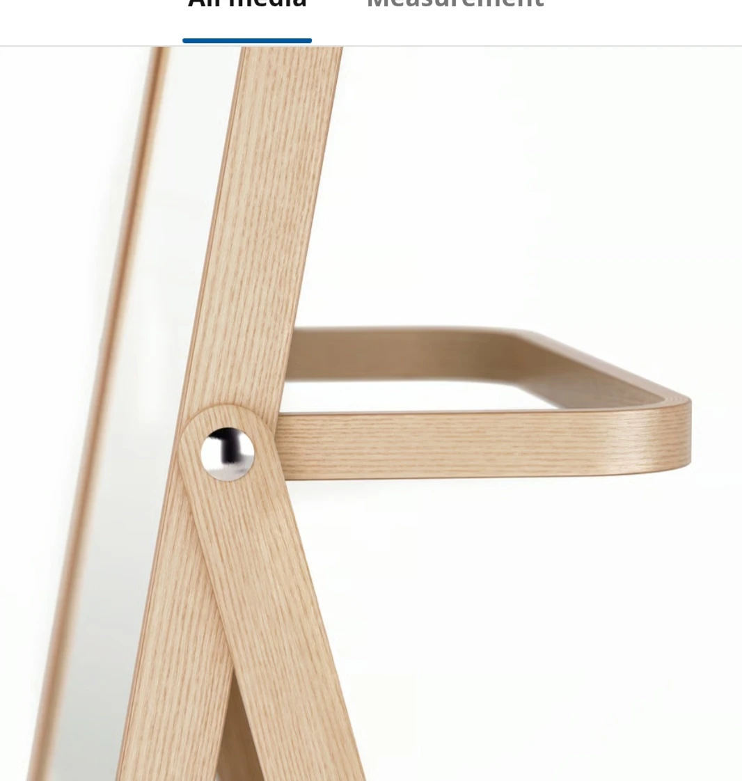 IKEA NISSAFORS Mirror with Clothes Rack - photo 3