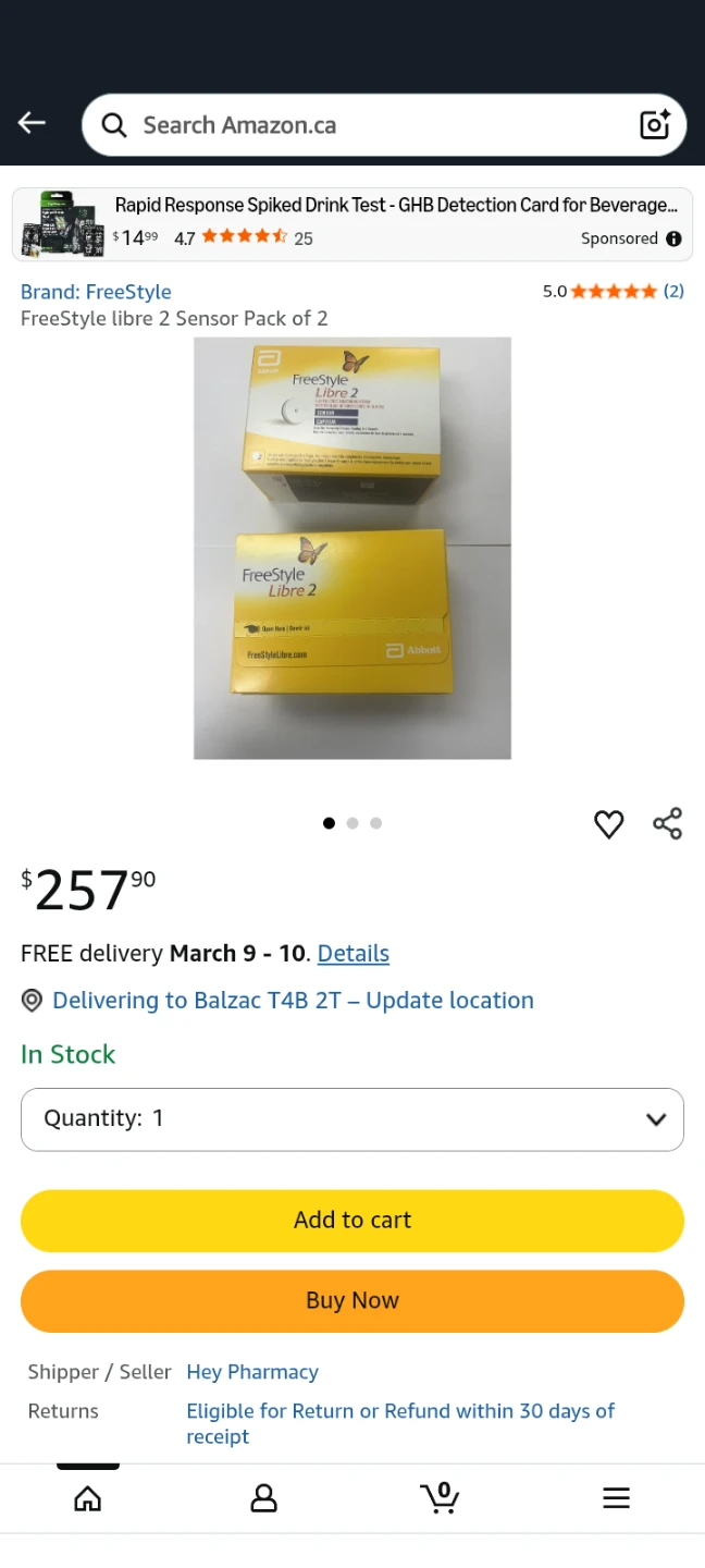 Abbott Freestyle Libre 2 Sensor - photo 5