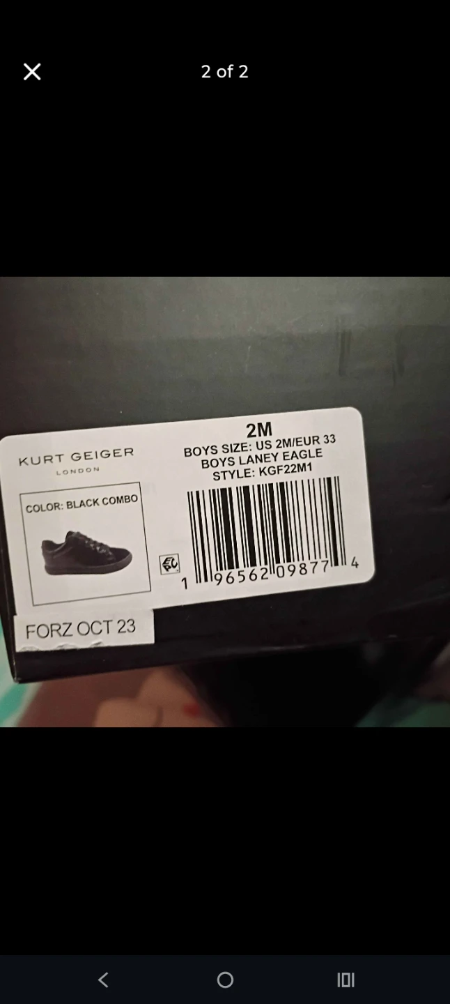 Kurt Geiger London Boys Sneakers/ Crocs - photo 3