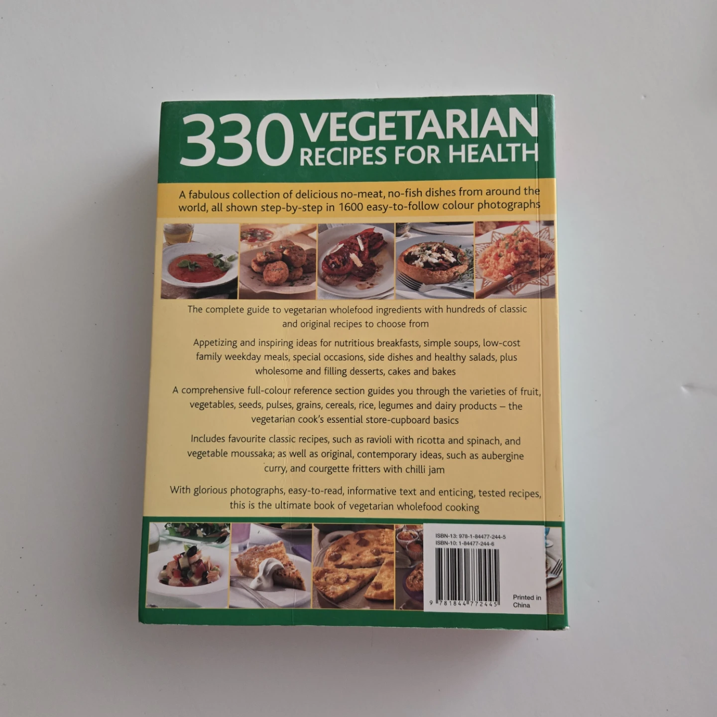 330 Vegetarian Recipes for Health Cookbook - photo 2
