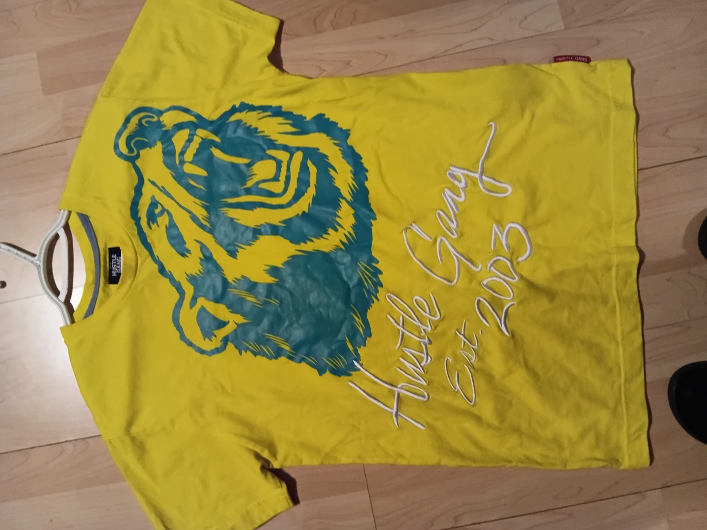 Hustle Gang Yellow T-Shirt