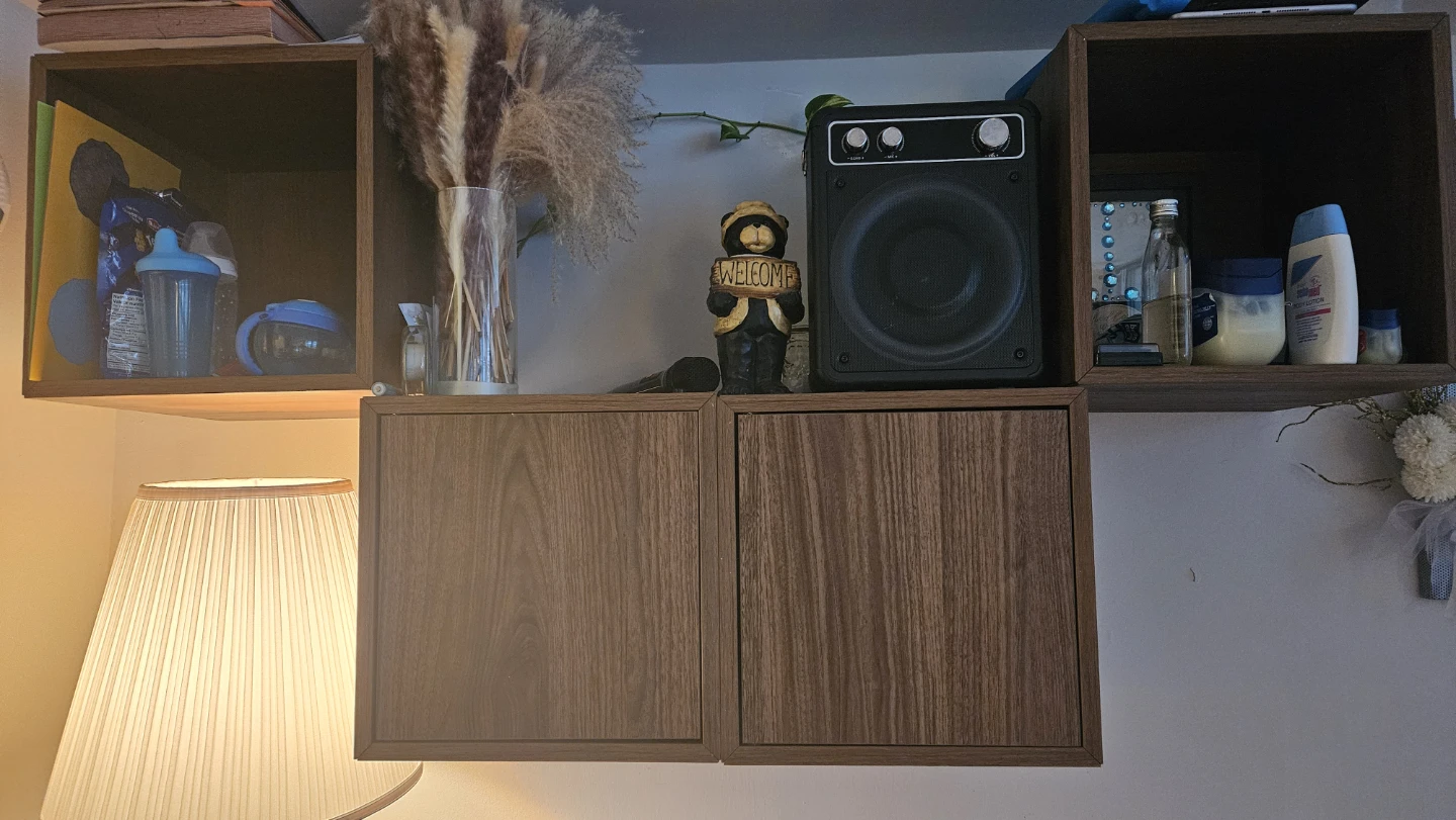 Wooden Cube Shelf or IKEA Cabinets - photo 2