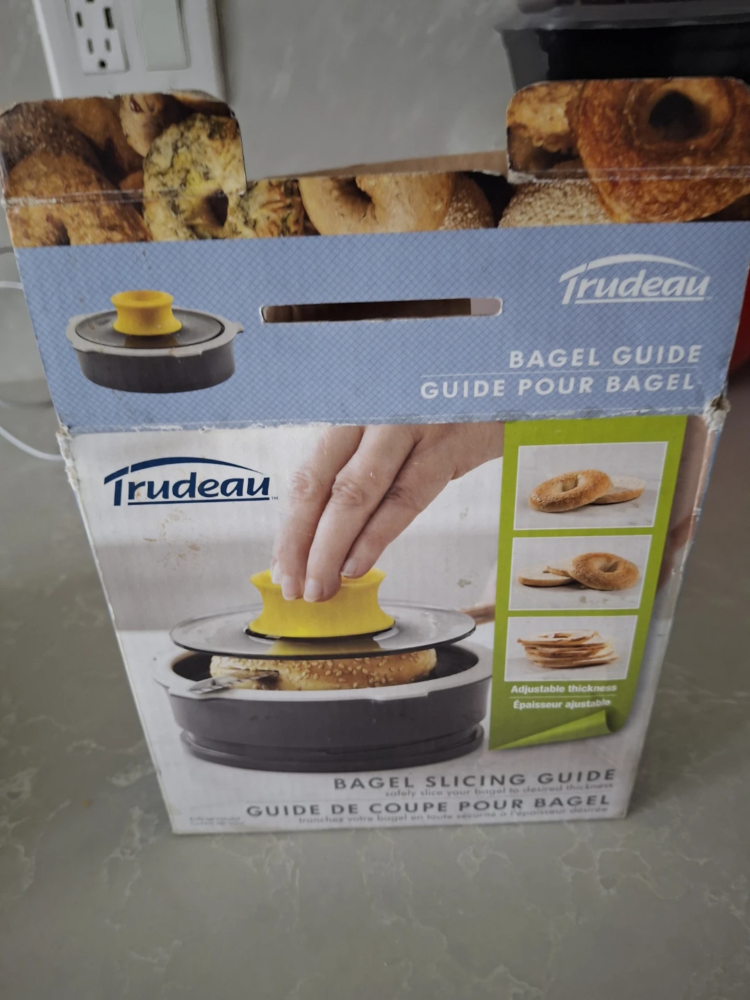 Trudeau Bagel Slicing Guide