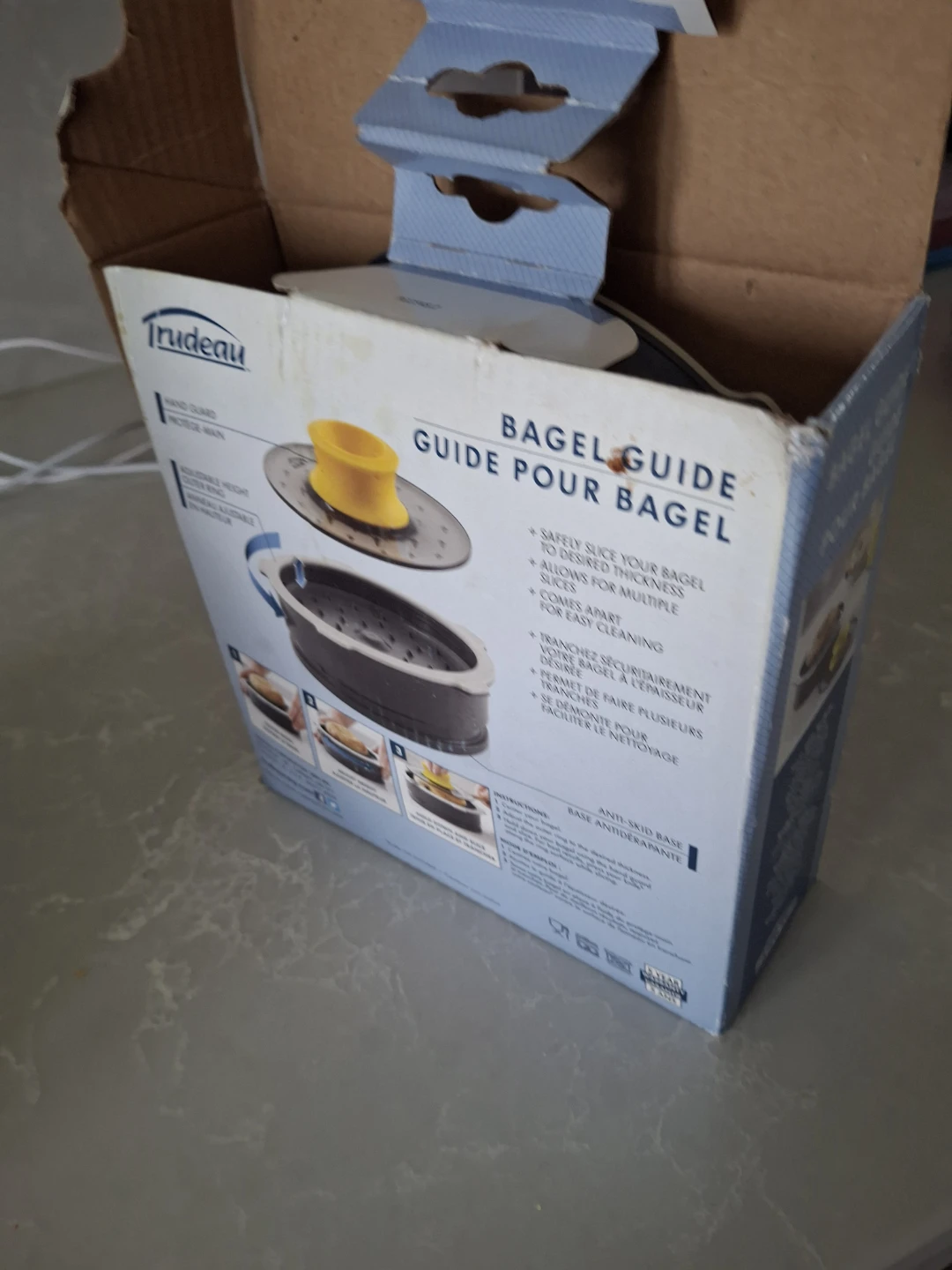Trudeau Bagel Slicing Guide - photo 2