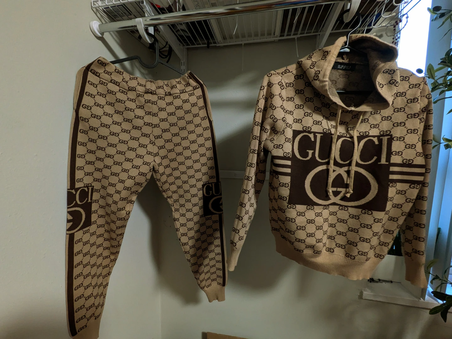Gucci GG Monogram Hoodie and Pants Set - photo 4