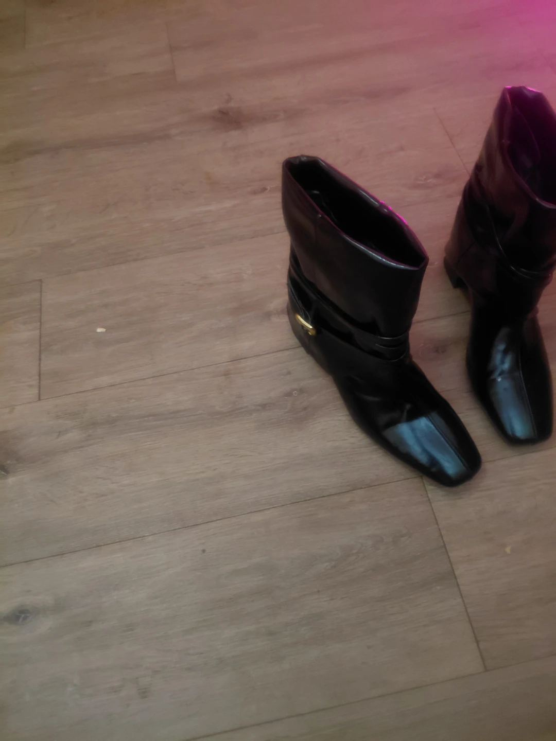 Black Leather Boots