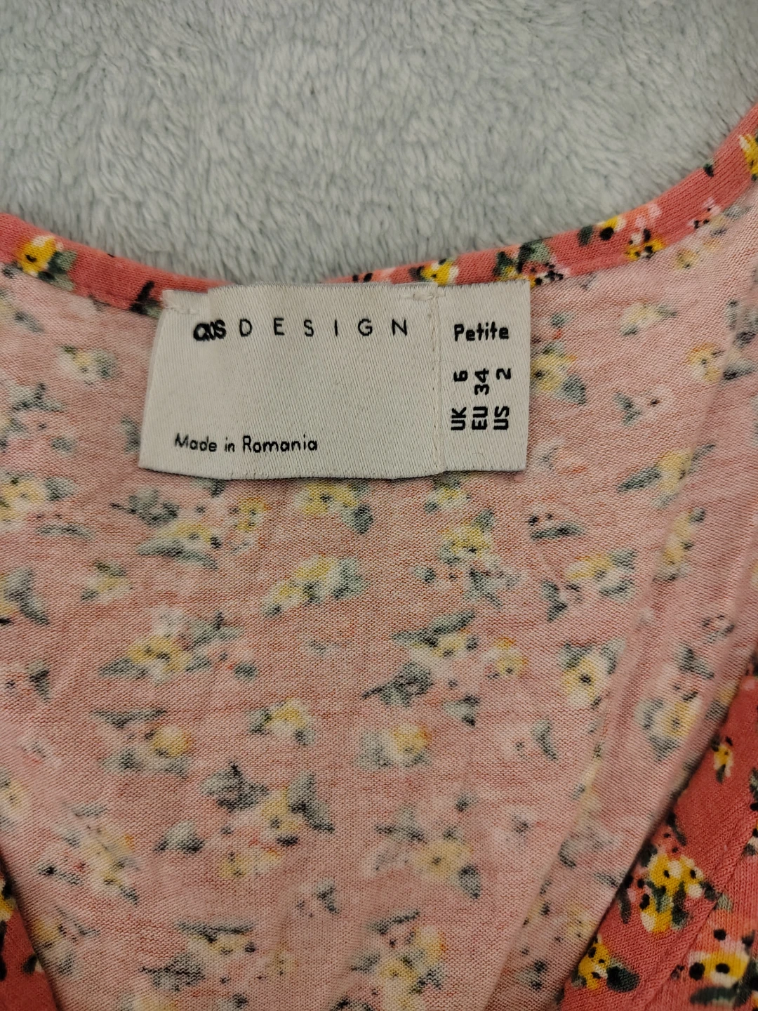 Floral Print Midi Dress bell sleeves - XS/S - photo 3