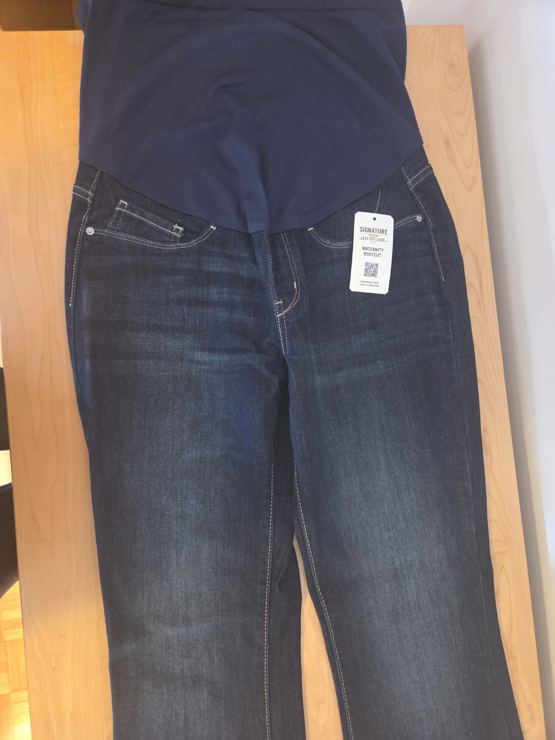 Levi Strauss & Co Signature Gold Maternity Bootcut Jeans