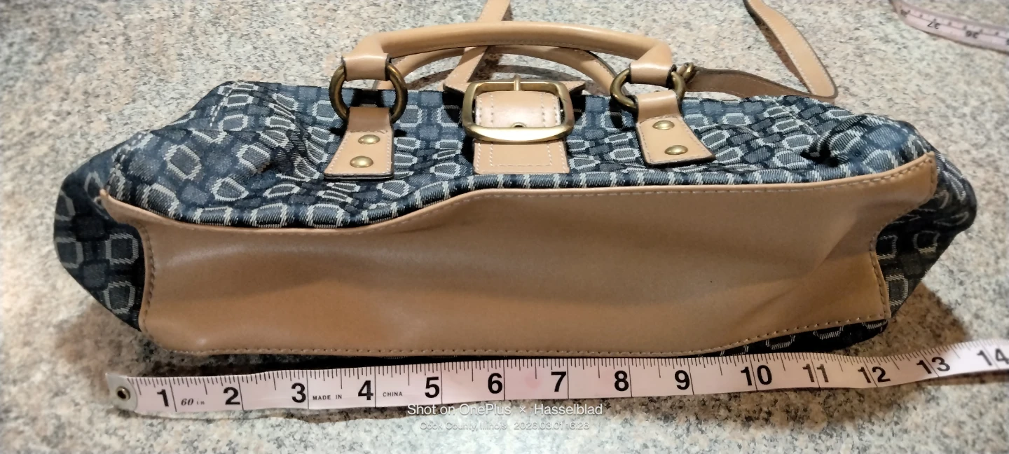 Nine West Blue & Tan Shoulder Bag - photo 5