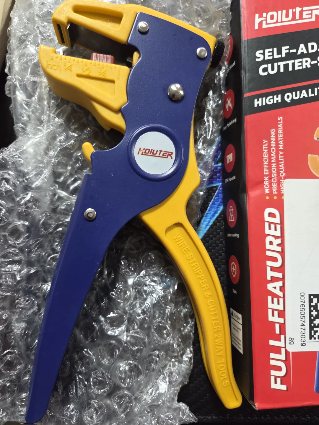 KOIUTER Self-Adjusting Wire Stripper and Cutter