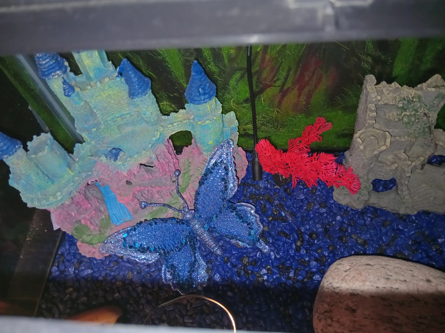 Aquarium + Decor Set - Castle, filters, heater included - photo 3