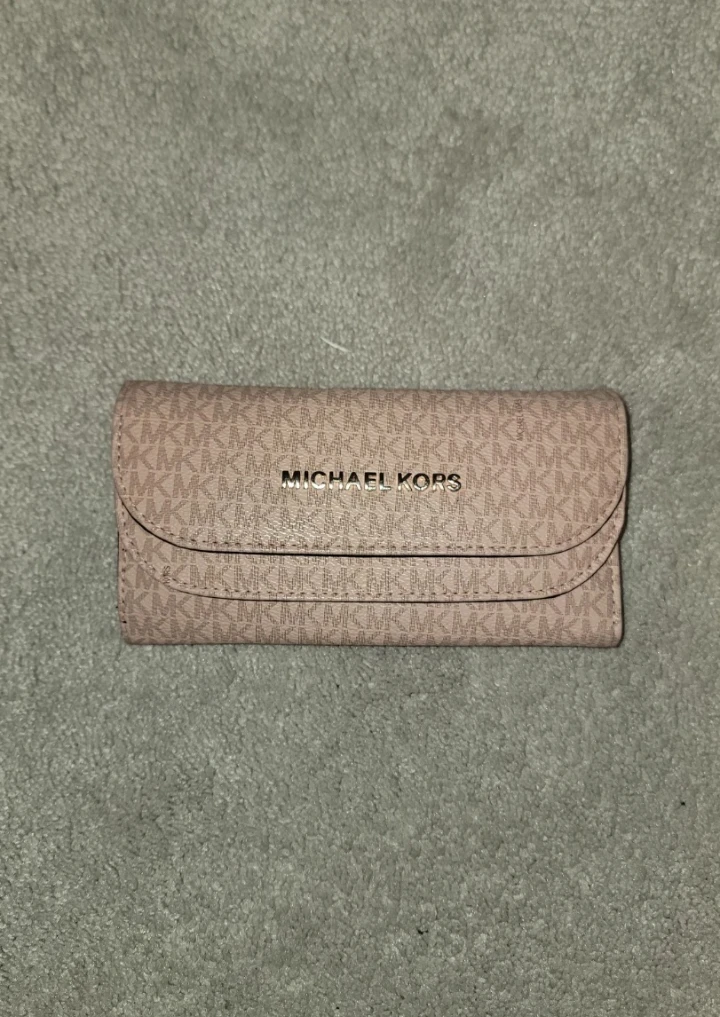 Michael Kors Pink Logo Wallet
