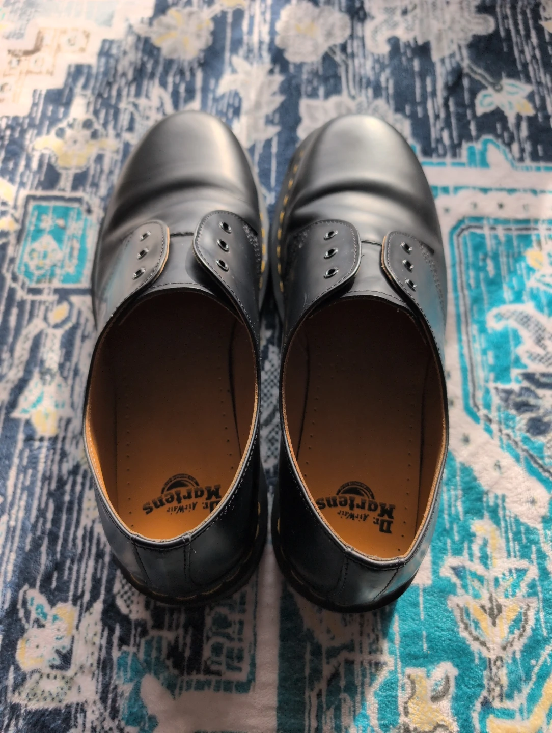 Dr. Martens 1461 Black Leather Oxford Shoes - photo 2