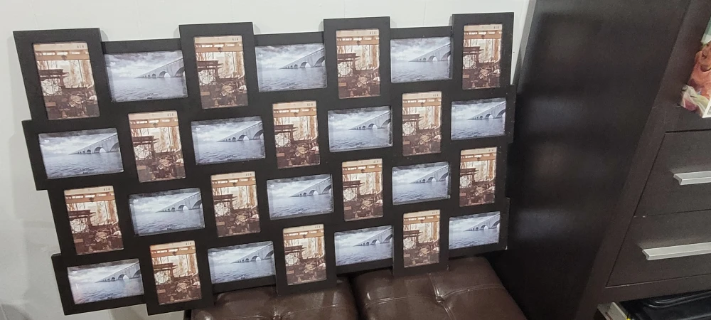 Black Multi-Photo Frame Collage