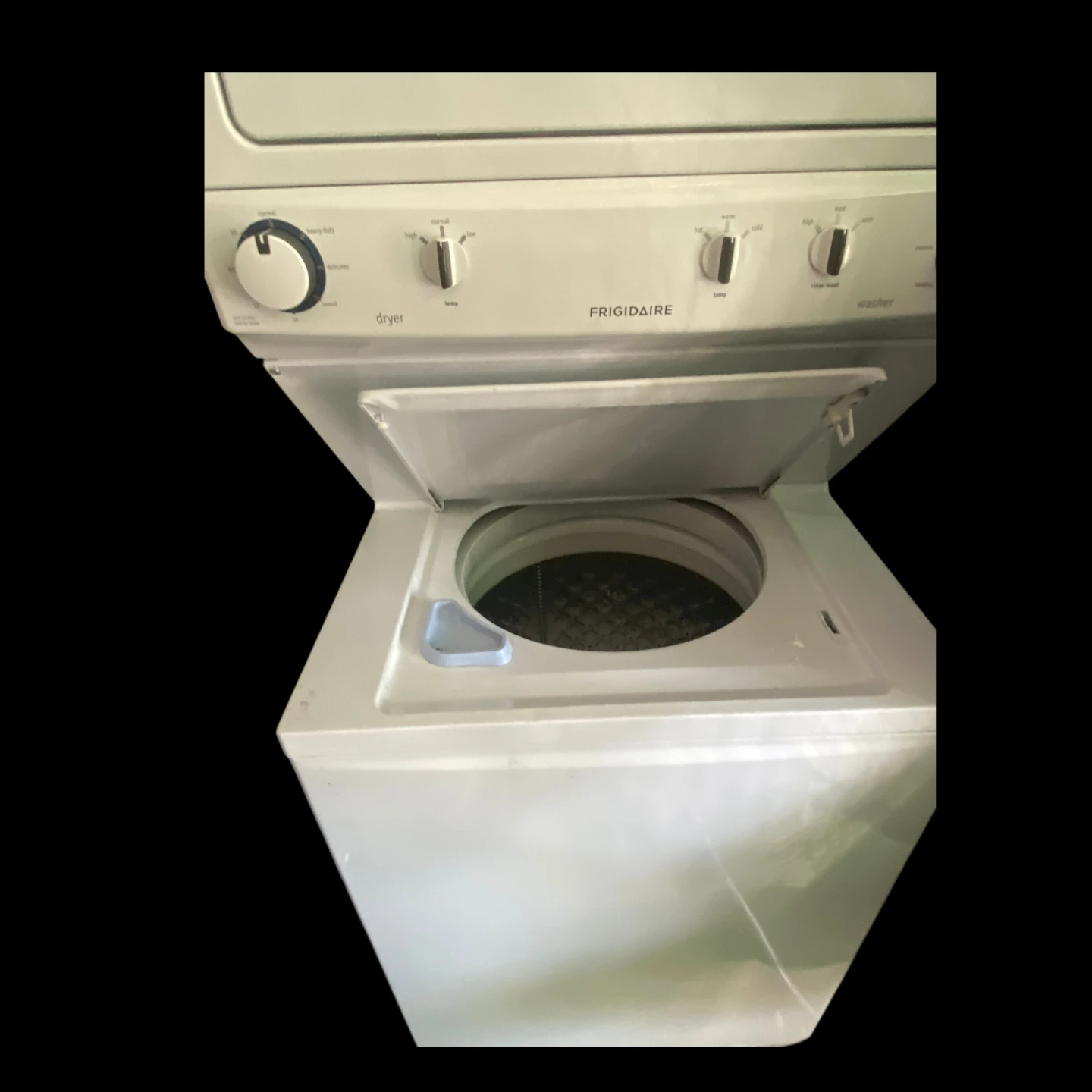 FREE DELIVERY!! Perfect Frigidaire stackable washer & dryer $750 - photo 2