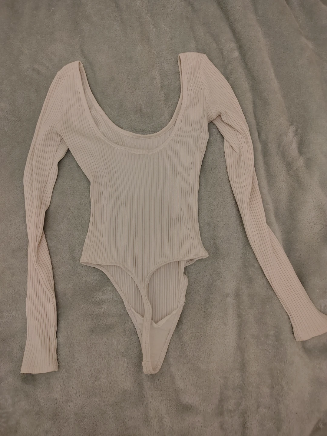 Wilfred Free Ribbed Long Sleeve Bodysuit - XS - photo 3