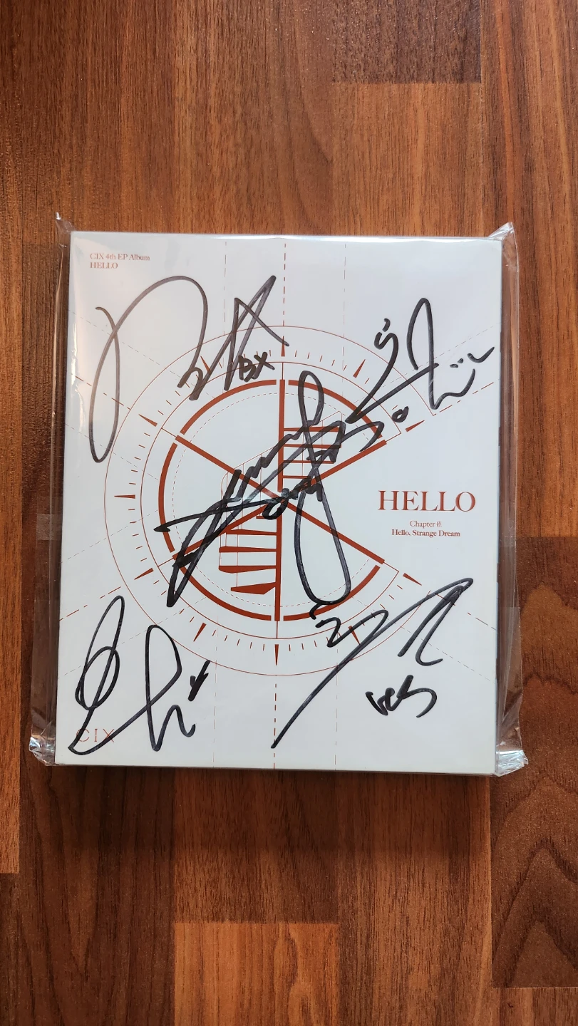 (KPOP) CIX Hello Chapter 2: Hello, Strange Dream Signed Album