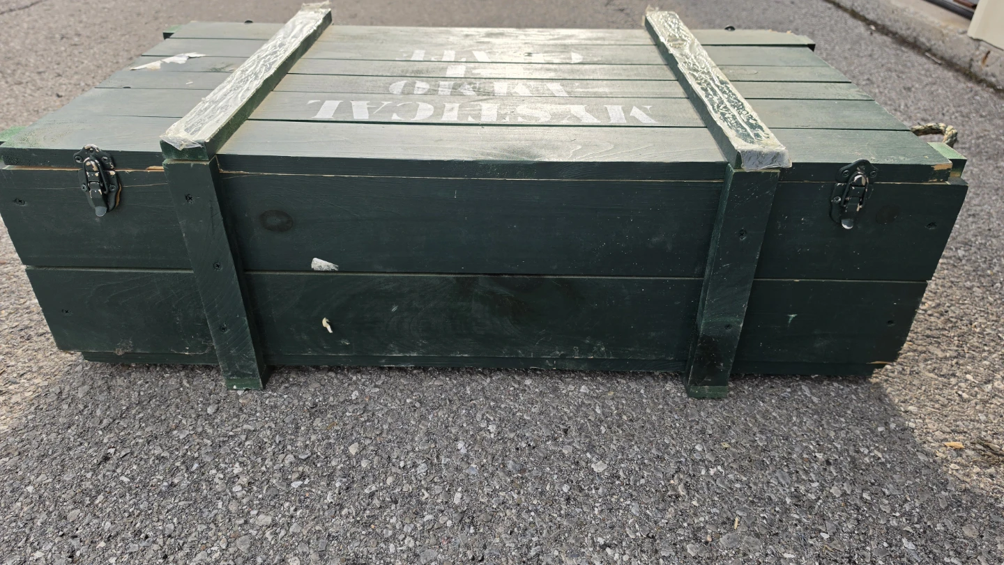 Mystical Ammo Crate - Wooden Storage Box - photo 4