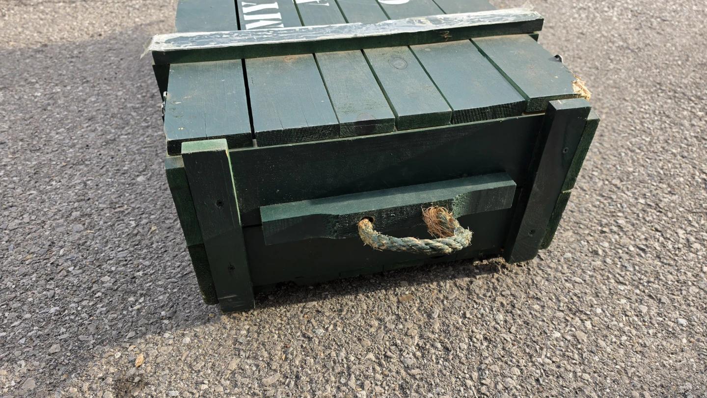 Mystical Ammo Crate - Wooden Storage Box - photo 5