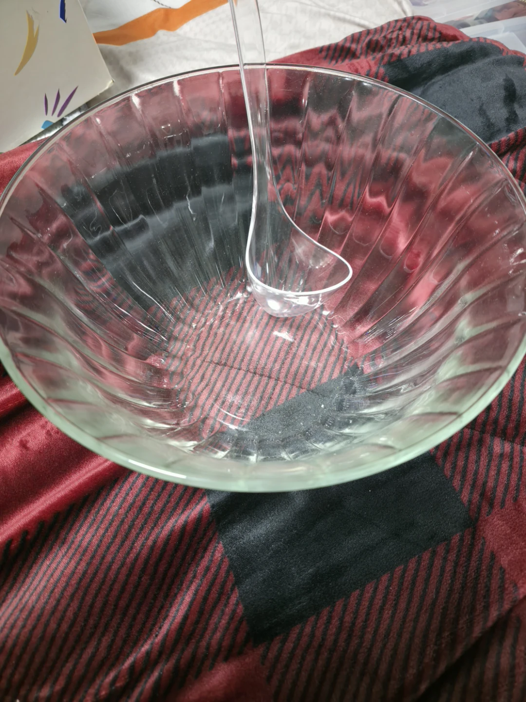 Glass Punch Bowl Set with Cups and Ladle - photo 2