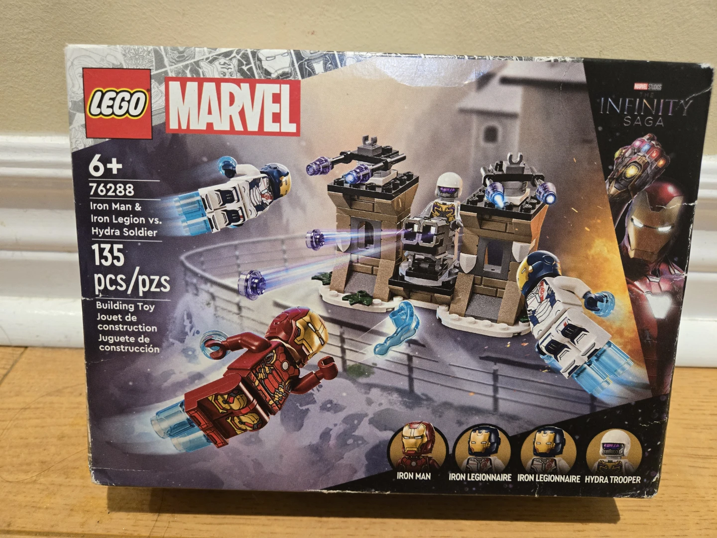 LEGO Marvel Iron Man & Iron Legion vs. Hydra Soldier (76288)