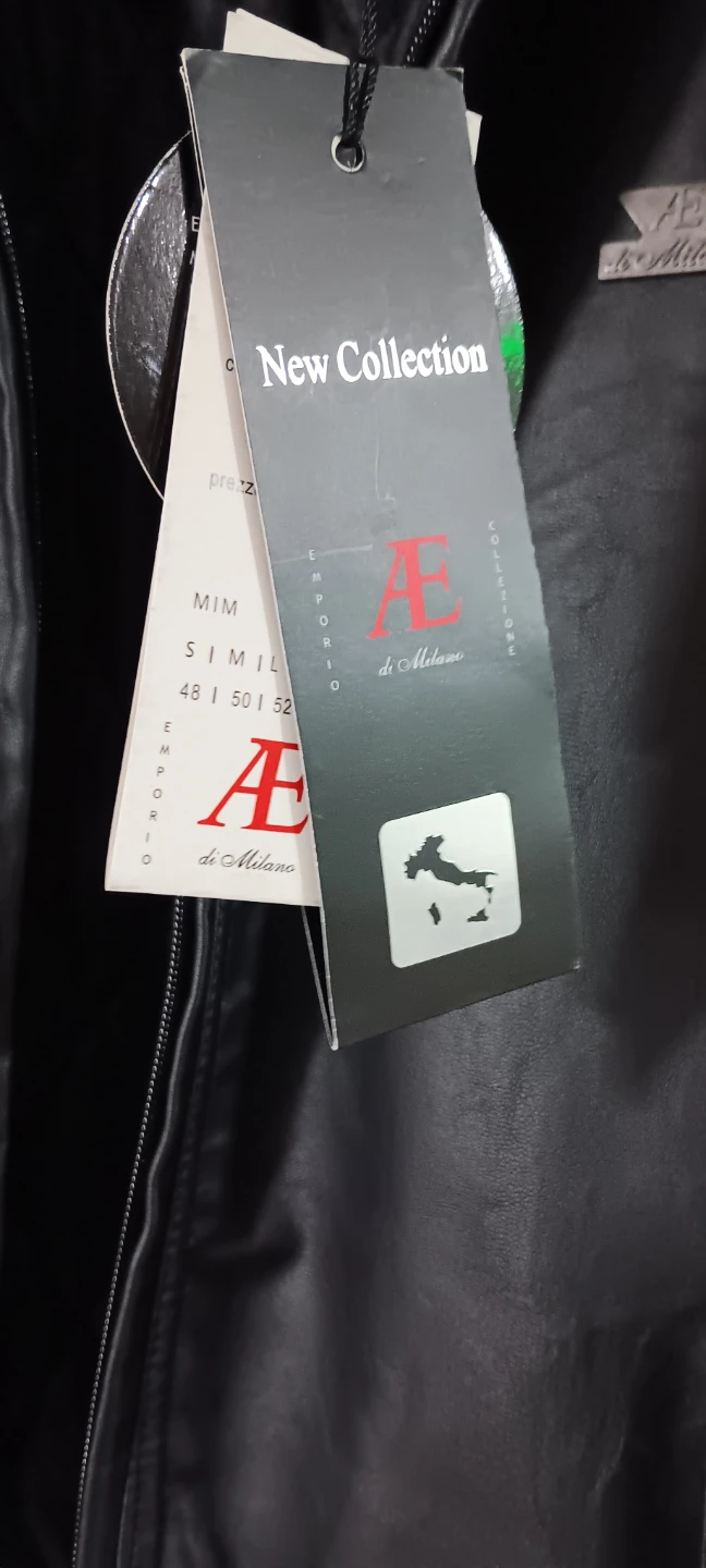 AE di Milano Black Bomber Jacket - photo 3