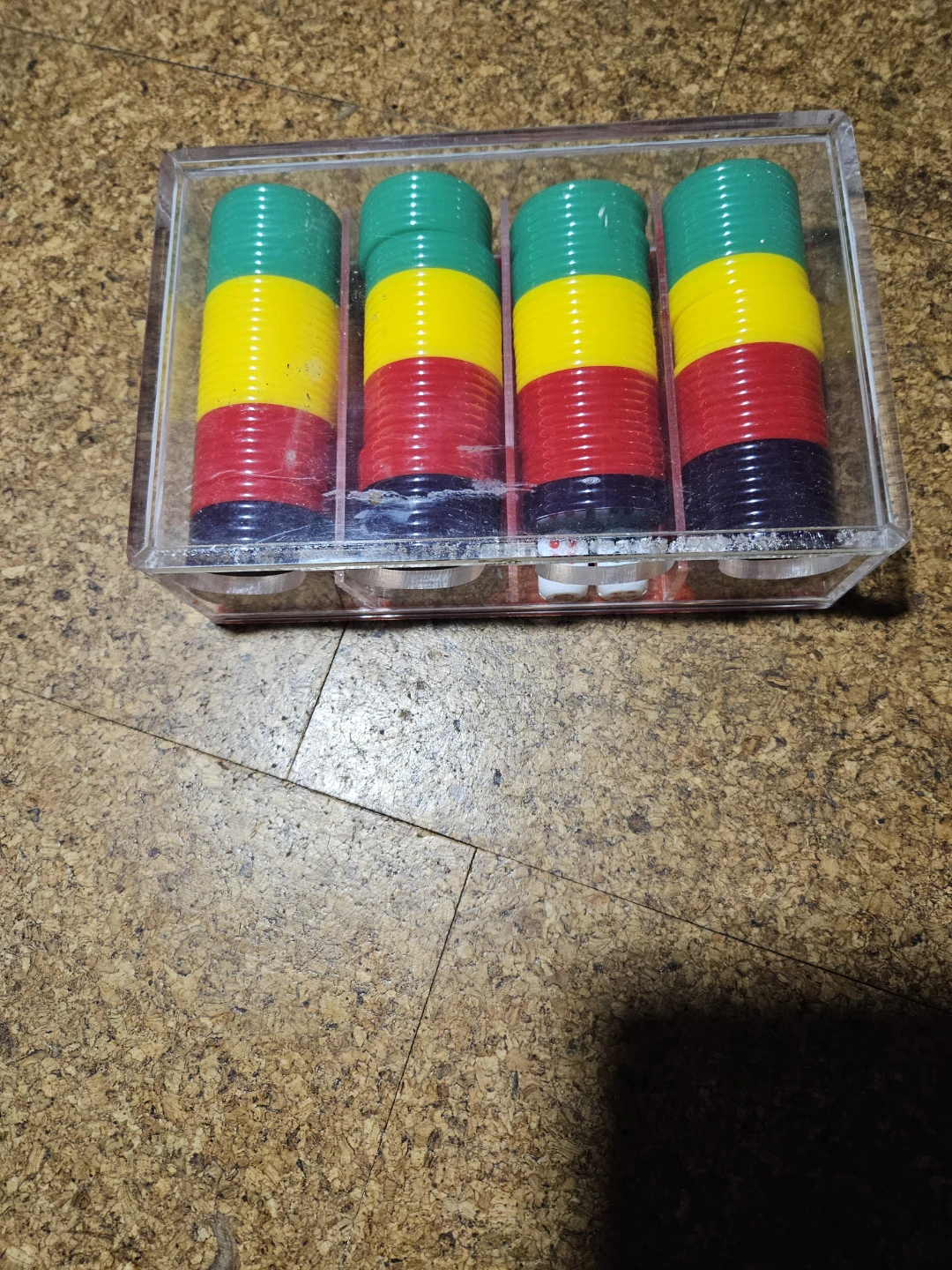 Poker Chip Set with Dice - photo 2