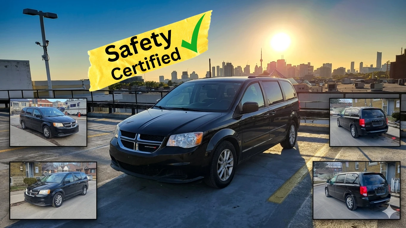 2014 Dodge Grand Caravan sxt SAFETY CERTIFIED