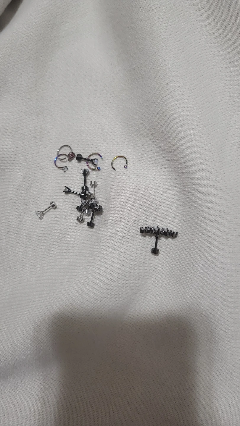 Assorted Ear Piercing Jewelry