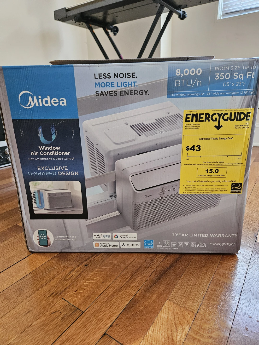 Midea 8,000 BTU Window Air Conditioner