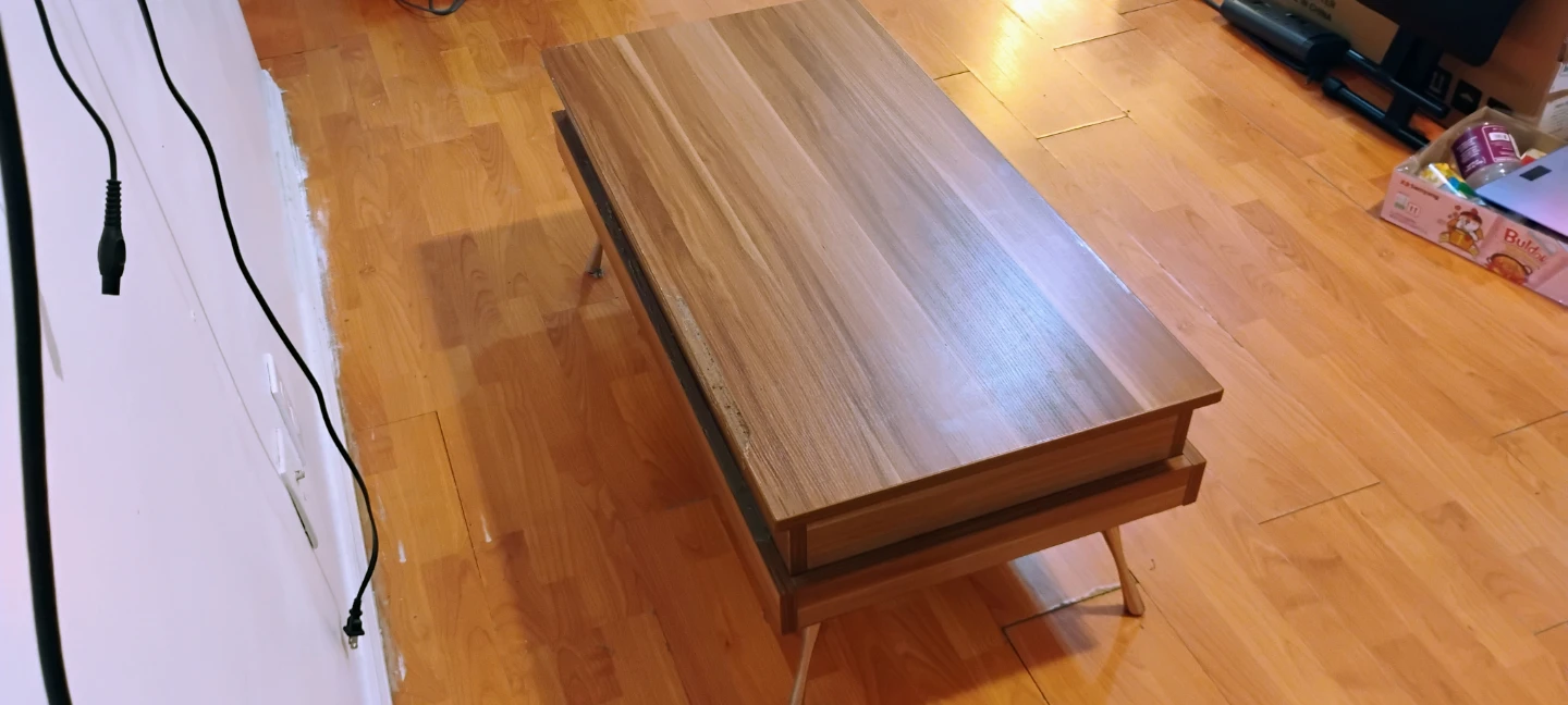 Lift Top Coffee Table with Storage - photo 2