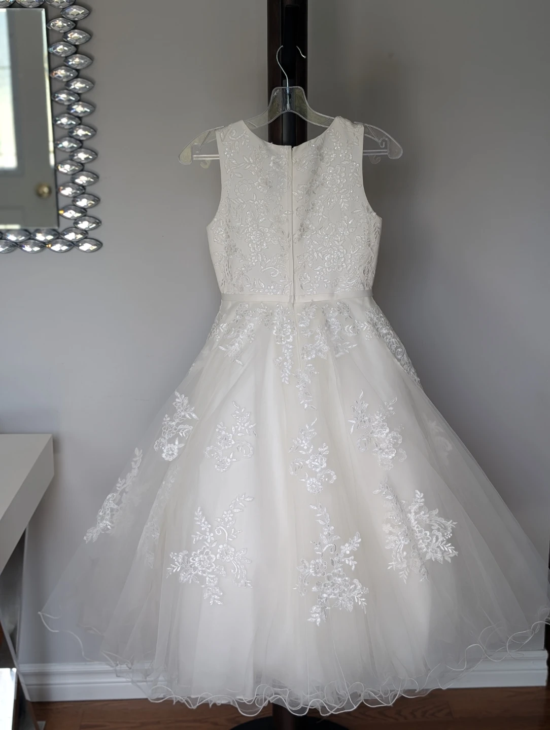 Flower Girl Dress Size 10 - photo 2