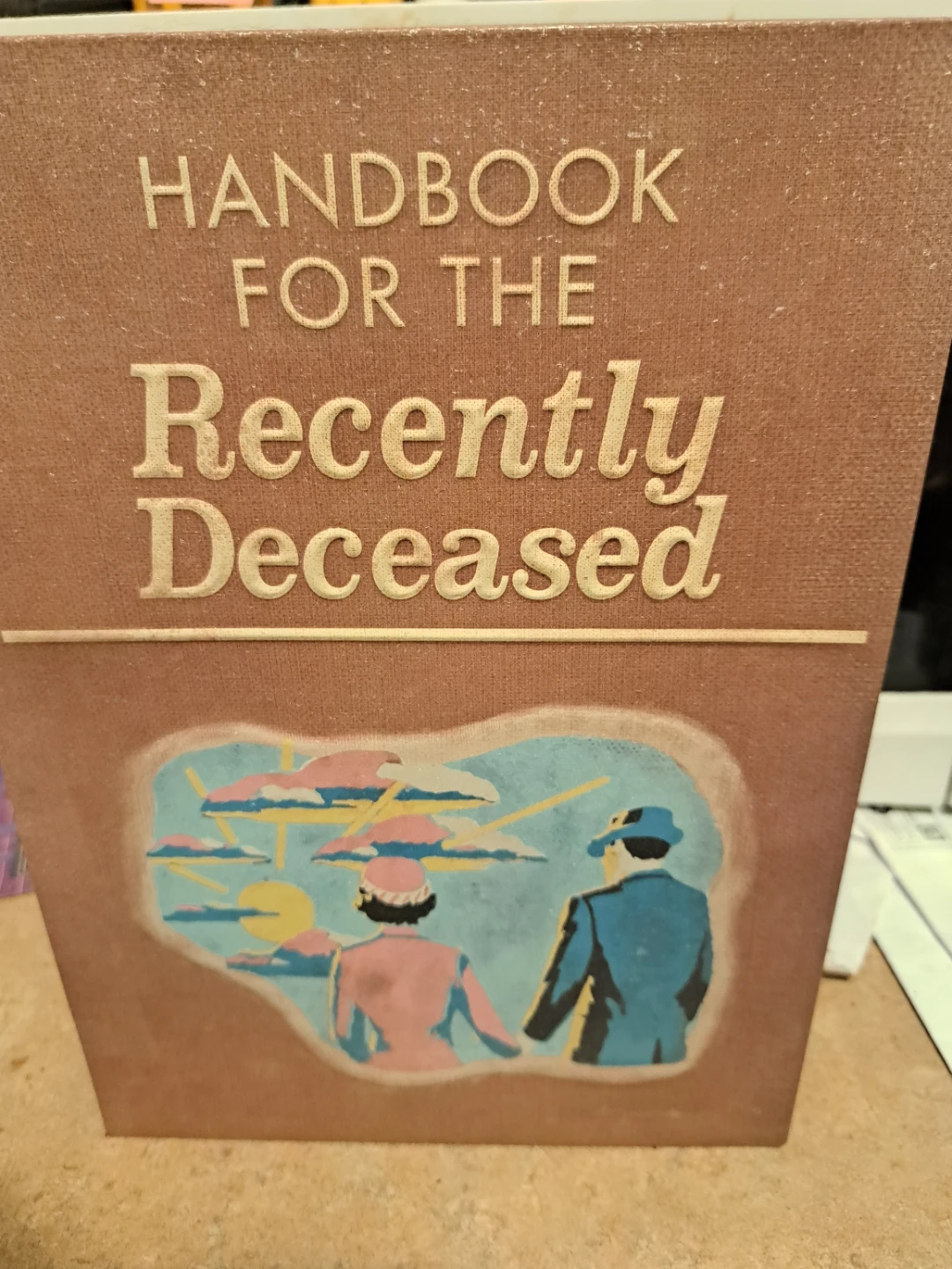 Handbook for the Recently Deceased popcorn bucket