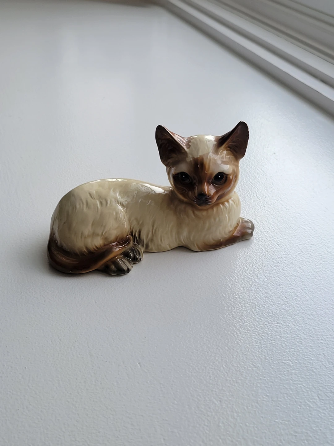 Beautiful Vintage Siamese Cat Figurine. Cat Statues - photo 2