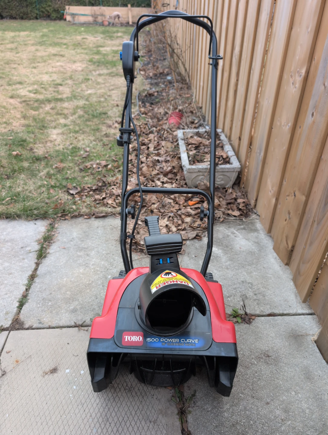Toro 1500 Power Curve Snow Blower
